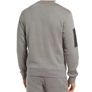 Sweat-shirt à col rond en polaire pour homme, pull en coton, coupe ample, style streetwear décontracté, vêtements chauds pour l'hiver, sweat-shirts pour homme - Product Image 3