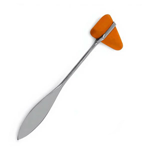 Marteau de réflexes neurologique Orange de 7,5 pouces, instrument médical chirurgical en acier inoxydable de qualité allemande pour diagnostic neurologique - Product Image 4