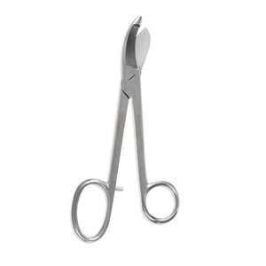 Ciseaux à pansements Furst Bruns 235 mm, ciseaux chirurgicaux orthopédiques manuels, réutilisables, certifiés CE ISO par Grip Surgical - Product Image 1
