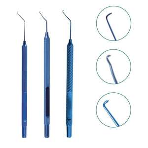 HASIBI NAQIBI SURGICAL CORPORATION Pinzas Quirúrgicas Oftálmicas Manuales Reutilizables de Acero Inoxidable para Cirugía de Cataratas - Product Image 4