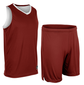 ชุดบาสเก็ตบอล ODM แบบกำหนดเอง ผ้าโพลีเอสเตอร์ 100% ระบายอากาศได้ดี ชุดกีฬาสำหรับผู้ชาย ชุดบาสเก็ตบอล - Product Image 2