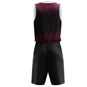 <b>Best</b> Quality <b>Men's</b> Basketball Uniform Breathable 100% Polyester Set Made in Pakistan - Product Image 2