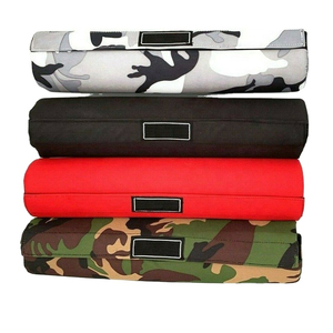 <b>Barbell</b> Pad <b>Adjustable</b> Iron Steel Metal Nylon Heavy Duty Custom Logo Weightlifting Gym Equipment - Product Image 1