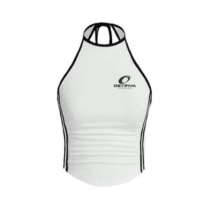 Tops Cortos de Punto Ecológicos al por Mayor, Personalizados, de Corte Regular, para Mujer, Casuales, sin Mangas, de Verano, de Secado Rápido y Transpirables - Product Image 1