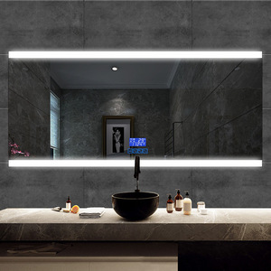 <span class=keywords><strong>Miroir</strong></span> <span class=keywords><strong>de</strong></span> <span class=keywords><strong>salle</strong></span> <span class=keywords><strong>de</strong></span> <span class=keywords><strong>bain</strong></span> intelligent moderne anti-buée rectangulaire avec éclairage LED tactile mural <span class=keywords><strong>pour</strong></span> hôtel - Product Image 5