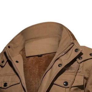 Chaqueta de Forro Polar Premium, Cuello Alto, Impermeable, Gruesa, Rellena de Plumón, para Invierno, Fabricante OEM ODM, Directo de Fábrica - Product Image 5