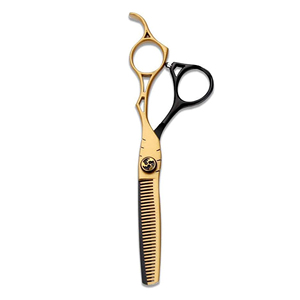 กรรไกรซอยผมมืออาชีพ ญี่ปุ่น SUS440C สแตนเลสสตีล ปลายแบน สำหรับร้านตัดผม - Product Image 4