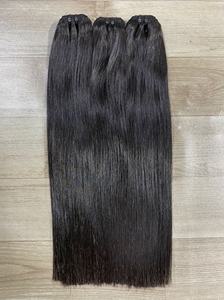 Extensiones de cabello humano vietnamita natural recto doble dibujado 100%, cutícula alineada, tejido de pelo al mejor precio para mujeres negras - Product Image 4