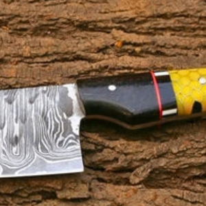 Cuchillo de Caza con Hoja Fija de Acero Inoxidable, Mango Ergonómico, Construcción Duradera, Herramienta de Corte para Exteriores, para Camping y Senderismo - Product Image 3