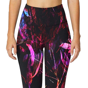 Leggings de yoga pour femmes, style tendance, prix de gros, service OEM, lavables, imperméables, taille haute, sans couture - Product Image 5