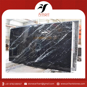 High Quality Natural Marine Black <b>Marble</b> for Kitchen Counters, Bathroom Tops, and Flooring Solutions - Product Image 6