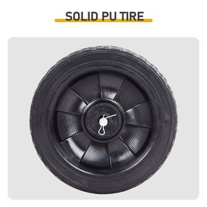 Enrouleur de tuyau d'arrosage de jardin 3/4 pouce x 200 pieds, construction en fer, durable et portable - Product Image 4
