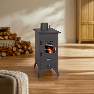 Chimeneas de acero de diseño moderno de alta calidad del fabricante líder Quema de madera de alta eficiencia para uso en apartamentos de villas y hoteles - Product Image 1