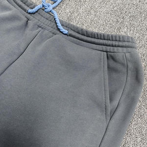 Pantalon de survêtement personnalisé pour homme, style patchwork, avec cordon de serrage, coupe ample, en molleton, color block, 100% coton - Product Image 3