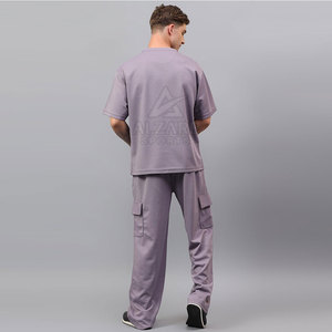 Conjunto deportivo ligero de verano, material de secado rápido para uso en exteriores y fitness, conjunto deportivo de verano de alta calidad - Product Image 3