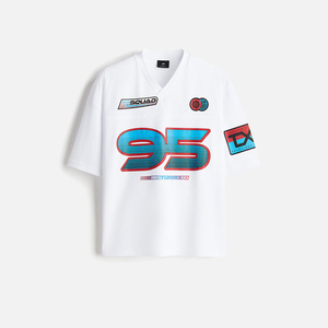 เสื้อยืดผู้ชายไซส์ใหญ่สไตล์ลำลอง ผ้าตาข่ายถักแบบวาฟเฟิล โพลีเอสเตอร์ สำหรับเล่นกีฬา วิ่ง ฟิตเนส ฟุตบอล คุณภาพสูง ขายส่ง - Product Image 1