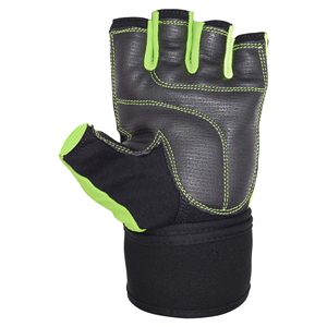 <b>Half</b> Finger Fitness Gloves with Adjustable Wrist Strap for Weight Lifting Gym Training Breathable Non <b>Slip</b> Custom Logo Gloves - Product Image 4