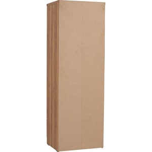 Armario Moderno de Tablero Laminado con Acabado Roble Natural, Armario para Ropa con Dos Puertas de Almacenamiento y Cajones Dobles en la Parte Inferior para Dormitorio - Product Image 6
