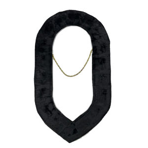 Collar de Oficial Masónico de Grados de los Aliados, con Moiré Dorado, para Regalia Masónica y Collar de Cadena para Oficiales de la Francmasonería - Product Image 2