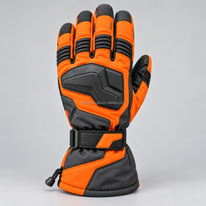 Motorbike Winter <b>Gloves</b> Heavy Duty Cold Weather Riding Accessories Insulated Construction for Touring Adventure and Road - Product Image 2