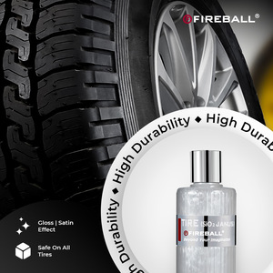Abrillantador de Neumáticos Fireball Tire Janus 500 ml (Perla) con Acabado Satinado, Protección Duradera, Fórmula de Alta Durabilidad para Autos - Product Image 5