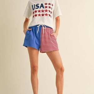 Conjunto de Shorts Deportivos de Verano para Mujer, Diseño Personalizado para Gimnasio y Running - Product Image 2