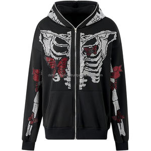 Nouveau sweat à capuche strass pour hommes Basics coton mélangé sweats à capuche hommes sweats à capuche personnalisés sweat pour hommes au prix de gros - Product Image 5