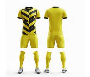 Uniformes de Fútbol de Secado Rápido por Sublimación, Uniformes Profesionales para Equipos |   Tallas para Hombres, Mujeres y Jóvenes |   Ropa Deportiva Ligera de Secado Rápido para Entrenamiento - Product Image 5