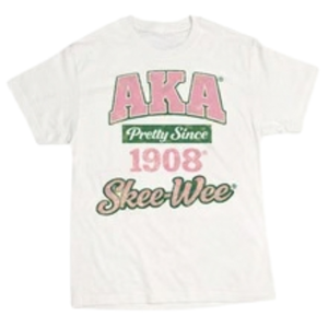 Inspired Graphic Tee <b>White</b> Cotton Short Sleeve Casual Sorority Style <b>Shirt</b> Trendy Printed Top <b>Women</b> Everyday Streetwear - Product Image 1