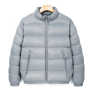 Custom Puffer Men's Winter Coat White <b>Duck</b> <b>Down</b> Padded <b>Jacket</b> for Warm Quilting Coat Black Plus Size <b>Down</b> <b>Jackets</b> - Product Image 2