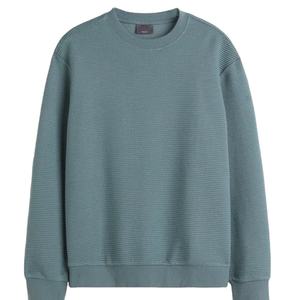 Sweat-shirt unisexe à col rond en gros, 100% coton, molleton French Terry de haute qualité, logo personnalisé, hiver - Product Image 1