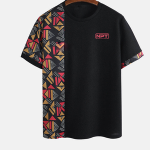 Camiseta Moderna de Manga Corta para Hombre, Estilo Casual, Ligera y Cómoda para el Verano - Product Image 1