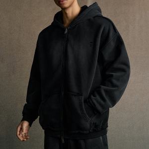 Sweat-shirts à capuche pour hommes de haute qualité, sweats à capuche unisexes surdimensionnés, sweats à capuche personnalisés vierges et épais pour hommes - Product Image 5