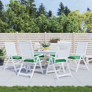 Ensemble de 6 coussins carrés en tissu Oxford vert pour l'extérieur, résistants aux intempéries, amovibles et lavables, pour terrasse, jardin - Product Image 5