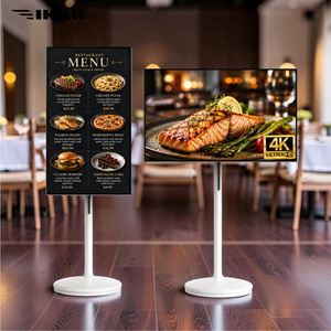 <span class=keywords><strong>Monitor</strong></span> Portátil Inteligente de <span class=keywords><strong>27</strong></span>"-32" con Pantalla Táctil Android 13/15 4+64GB Recargable Blanco LCD Señalización Digital para Uso Comercial - Product Image 1