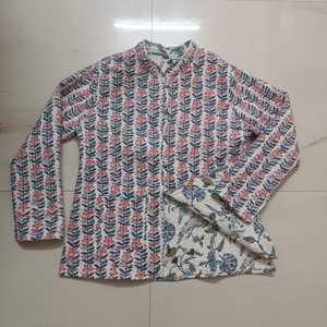 Women's Cotton Reversible <b>Quilted</b> Jacket Handmade Artisan <b>Winter</b> Fashion Coat OEM Supplier Manufacturer India - Product Image 4
