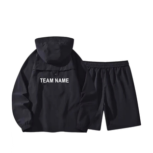 Chaqueta Cortavientos con Capucha, Corte Ajustado, Diseño Sólido con Lavado Ácido, Tela de Poliamida, Cierre de Cremallera, Manga Larga, para Invierno - Product Image 6