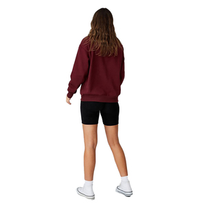 Custom Streetwear Color Block Sweatshirt Women <b>Jumper</b> High Quality Fleece Cotton <b>Pullover</b> Crewneck Sweatshirts Streetwear - Product Image 5