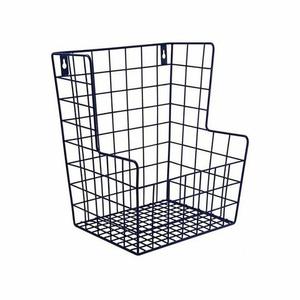 Hot Sale Rectangle Shape <b>Metal</b> Wire Storage <b>Basket</b> in Black Color Use for Home and Kitchen Counter Top <b>Basket</b> With Handles - Product Image 4