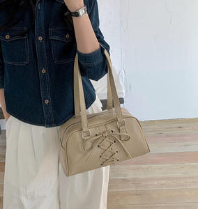Wholesale leather <b>handbags</b> women's leather purse custom logo genuine leather supplier for US retailers - Product Image 6