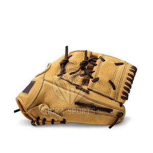 Gants de baseball professionnels en cuir véritable pour l'entraînement en terrain intérieur et extérieur, gants de sport souples et durables - Product Image 6