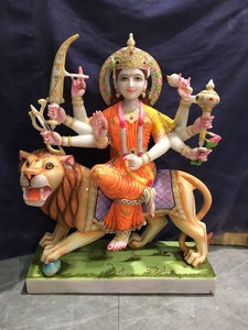 Durga Hindu Goddess <b>Statues</b> - Product Image 3