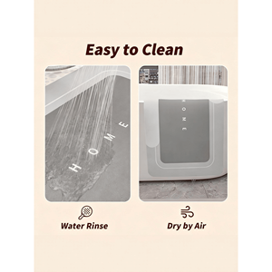 3pcs <b>Magic</b> Quick Drying Bath Mat <b>Set</b> ABSORBENT Non-Slip Floor Rug with Rubber Backed for Bathroom Kitchen Shower Sink - Product Image 4