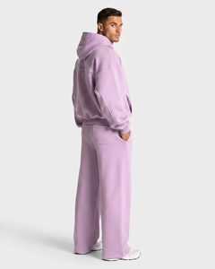 Conjunto Deportivo para Hombre OEM Orchid Contrastline, Calidad Premium, Felpa de Algodón Transpirable, Estilo Casual, Talla Grande - Product Image 2