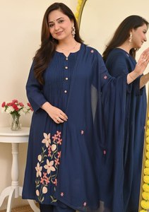 OFERTA DE VERANO, COLECCIÓN DE DISEÑOS DHAMAKA, SALWAR KAMEEZ DE ALGODÓN, MODERNO, PARA FIESTAS, TELA PREMIUM DE ALTA CALIDAD, DE SECADO RÁPIDO - Product Image 2