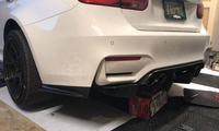 Diffuseur arrière en fibre de carbone style PSM, accessoire pour pare-chocs arrière, best-seller pour BMW F80 M3 F82 M4 F83 M4
