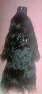 Premium Genius Weft 100% Natural Black Virgin Indian Hair Temple Sourced <b>Body</b> <b>Wave</b> and Kinky Straight Human Hair - Product Image 4