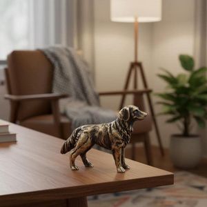 Sculpture d'animal en laiton de qualité supérieure pour table basse de salon, bureau, cabane, décoration de luxe - Product Image 6