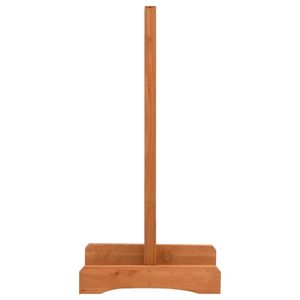 Valla de enrejado de jardín de leña maciza naranja 47,2 "x 23,6" Enrejado de esgrima y puertas - Product Image 5