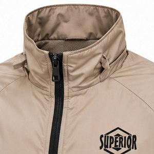 Men's Outdoor <b>Waterproof</b> Windbreaker <b>Jacket</b> <b>Lightweight</b> Hooded <b>Running</b> Hiking Sportswear Bulk Wholesale Manufacturer - Product Image 3